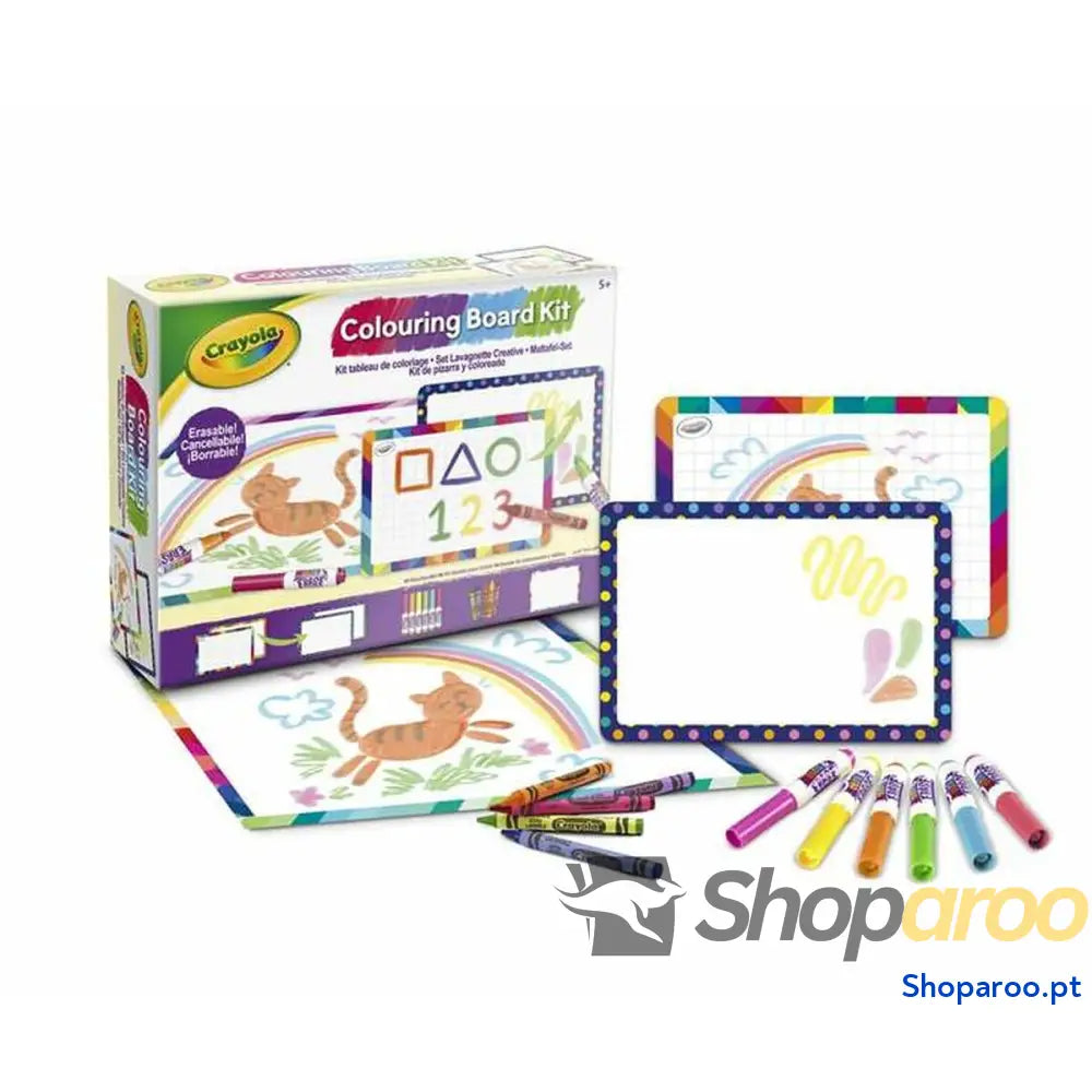 Quadro Magnético com Marcador Crayola
