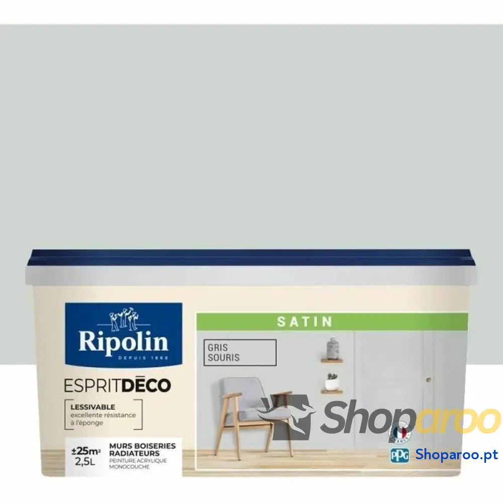 Quadro Ripolin Cinzento 2,5 L