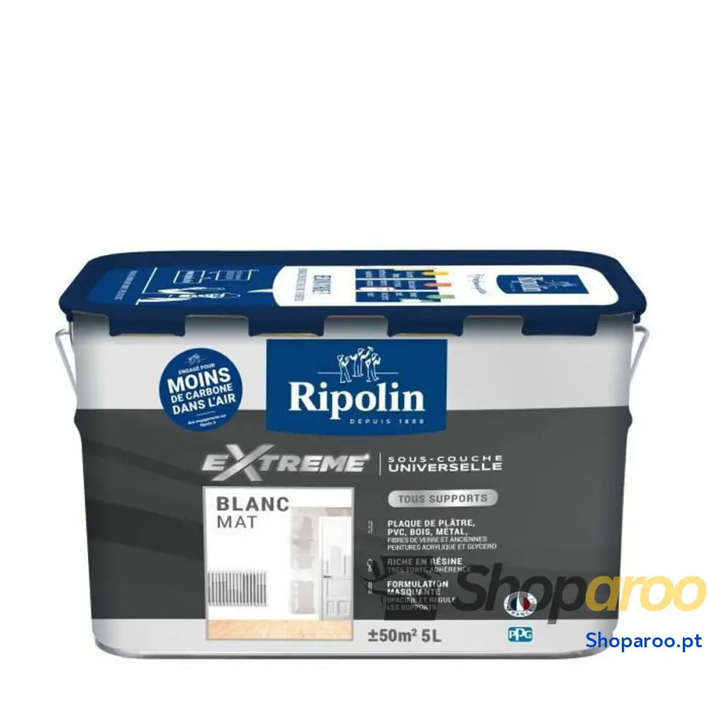 Quadro Ripolin Universal Mat 5 L Impressão Branco