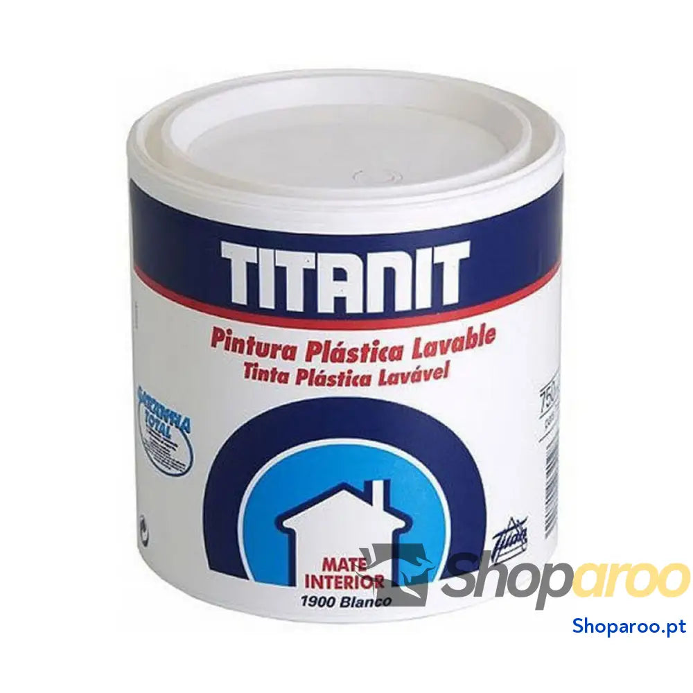 Quadro Titanlux Titanit 029190034 Telhado Parede Lavável Branco 750 ml Mate