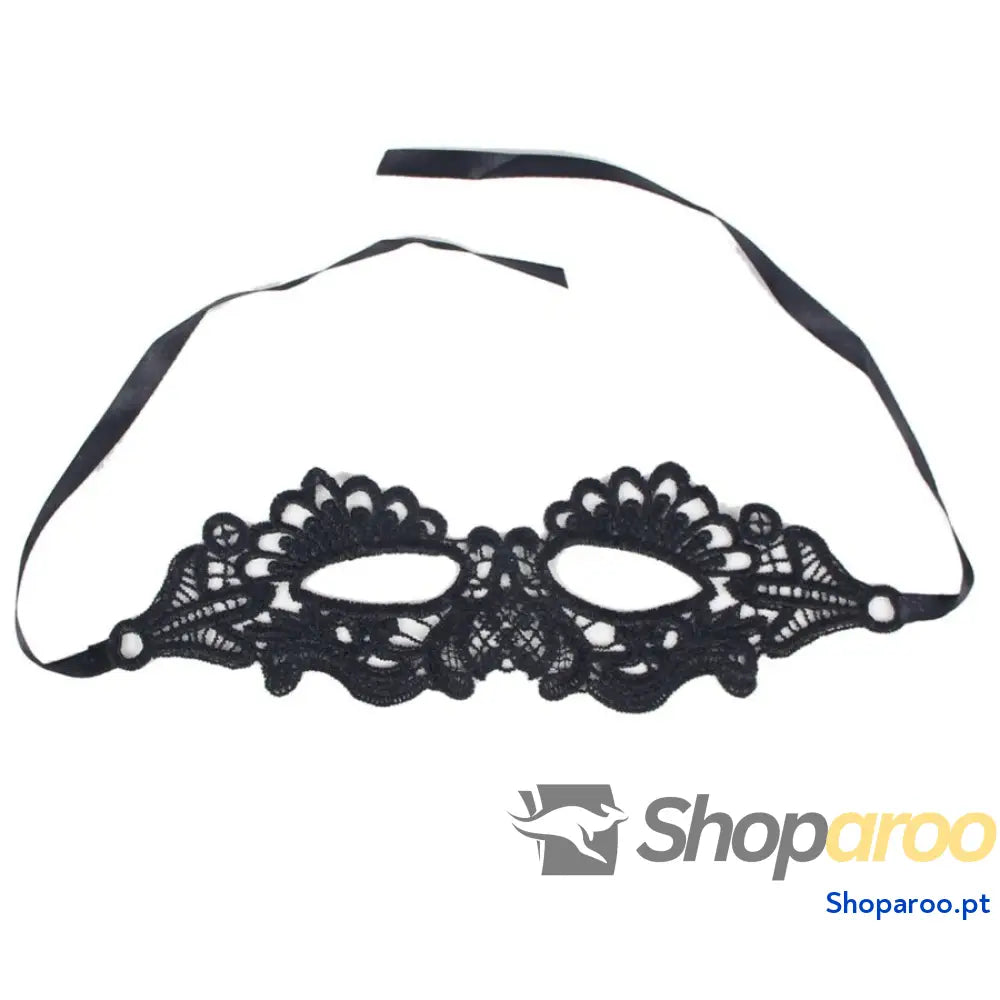 QUEEN LINGERIE - MSCARA PRETA TAMANHO ÚNICO