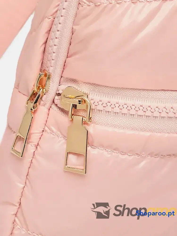 Quilted Adjustable Strap Puffy Sling Bag