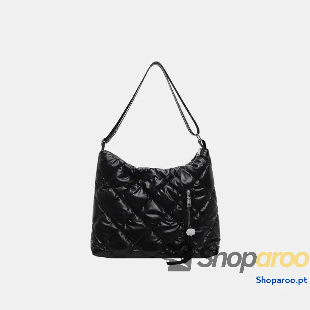 Quilted Nylon Travel Bag