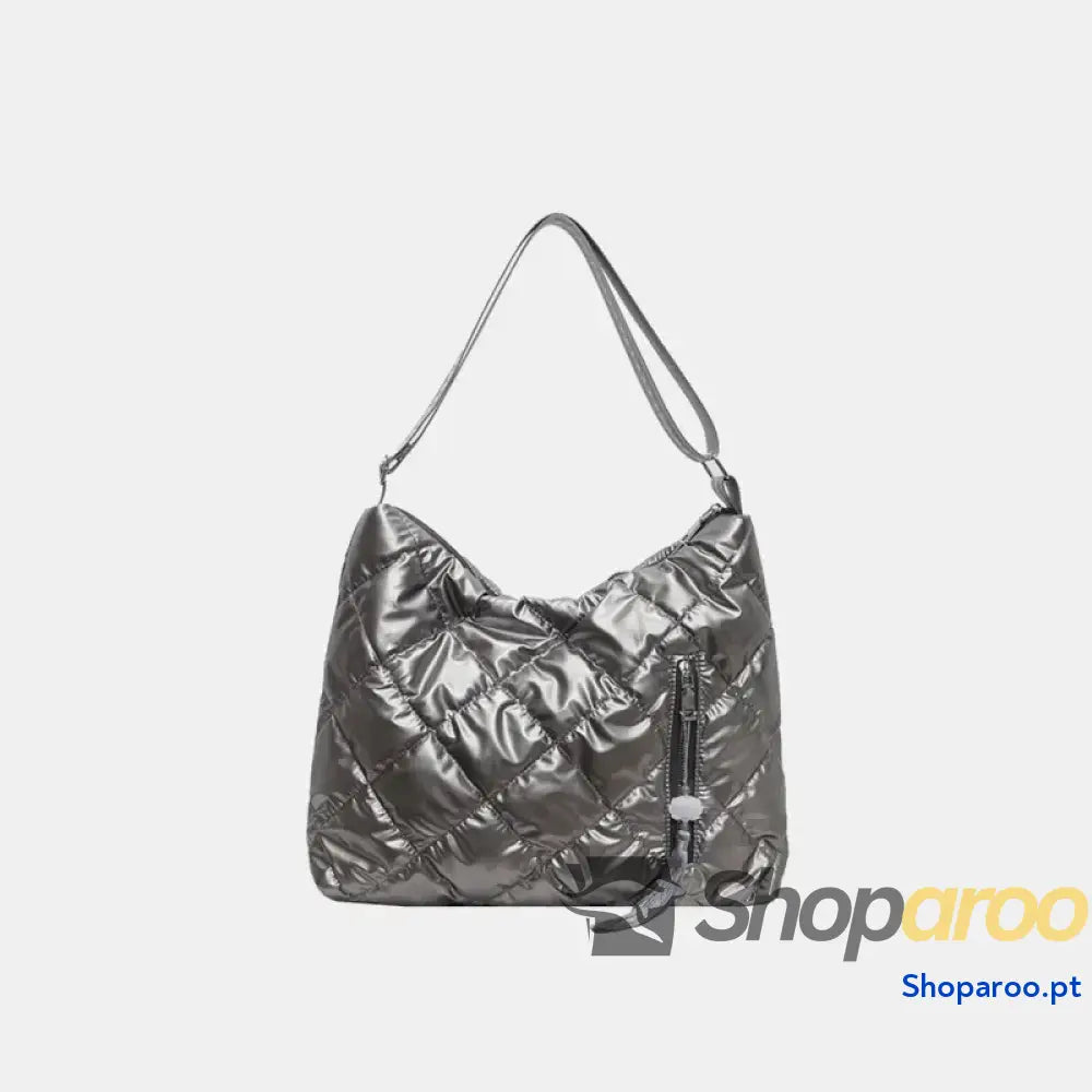 Quilted Nylon Travel Bag