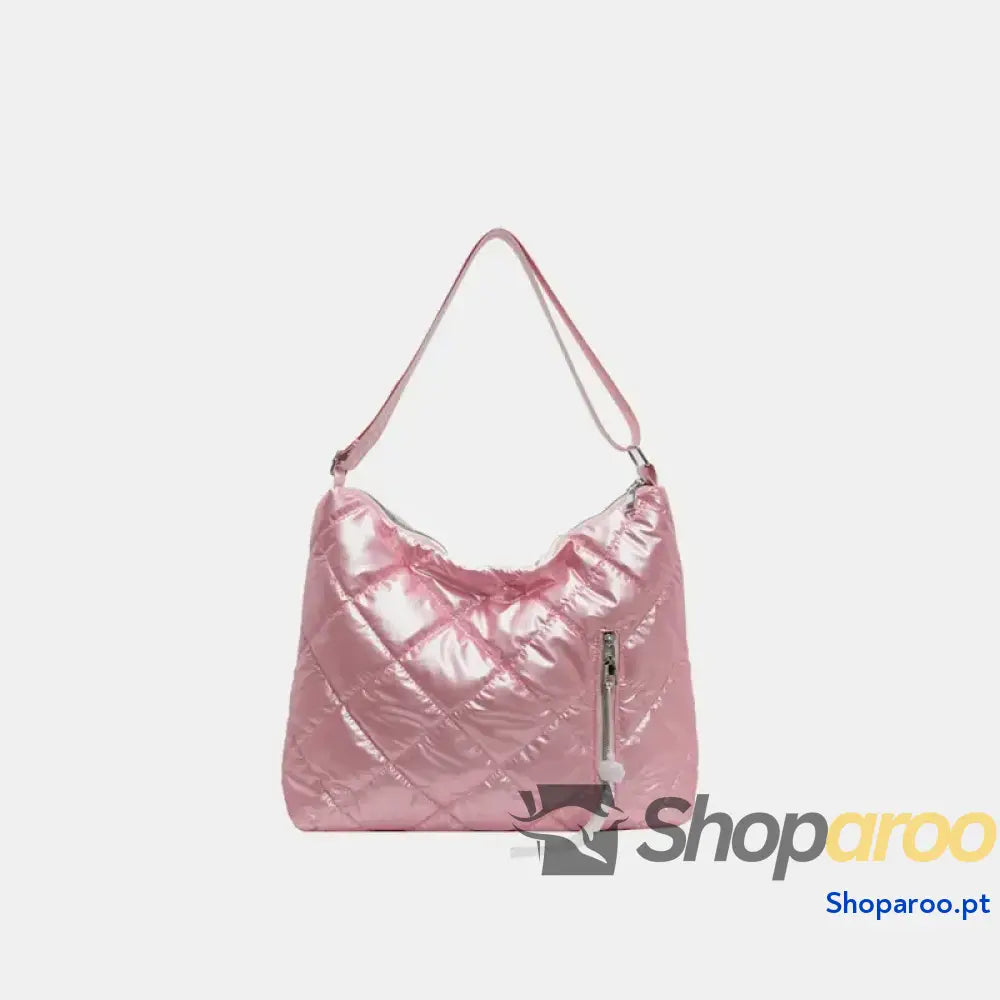 Quilted Nylon Travel Bag