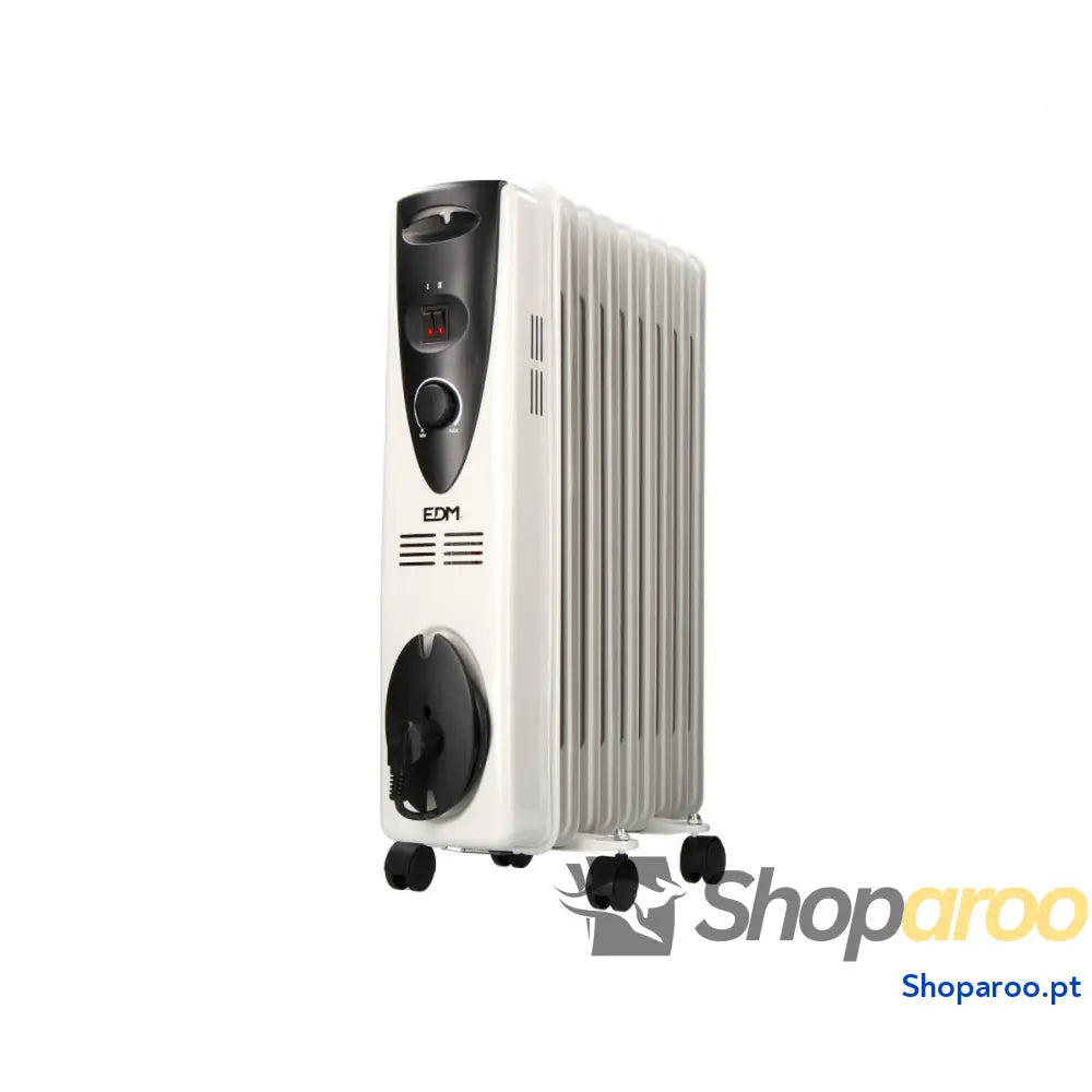 Radiador de Óleo (9 corpos) EDM 07122 Branco 2000 W