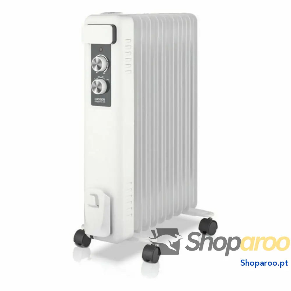 Radiador de Óleo (9 corpos) Haeger OH 009.008A Branco 2000 W