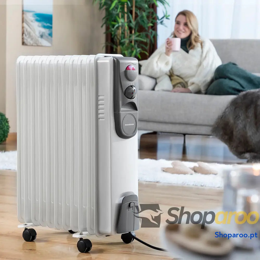 Radiador de Óleo Oileven InnovaGoods 2500 W (11 corpos)