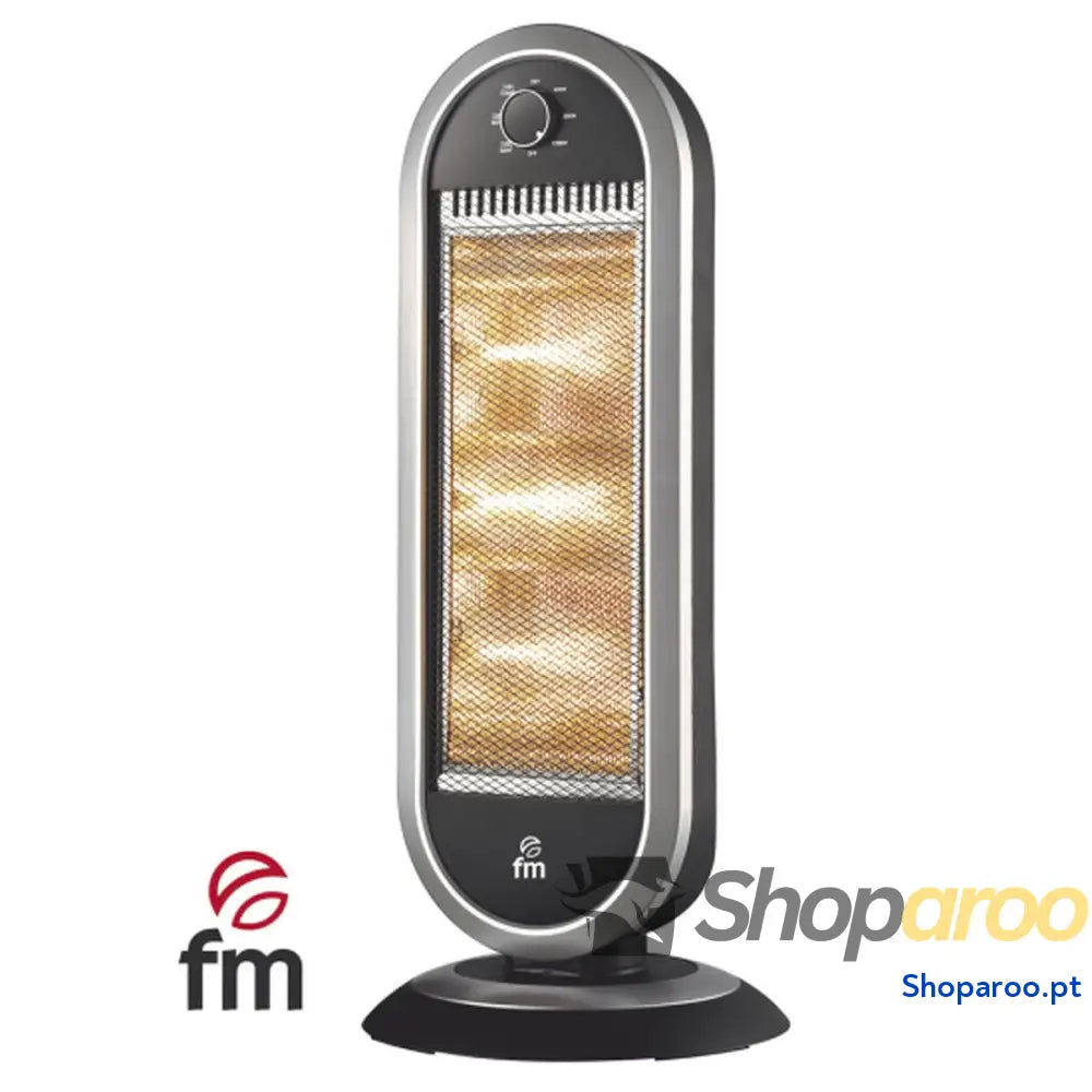 Radiador Grupo FM H30 Preto 1200 W