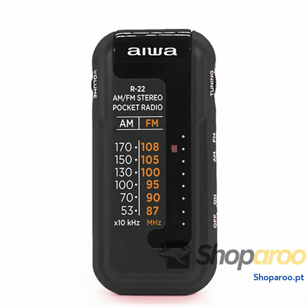 Rádio Aiwa R22BK Preto