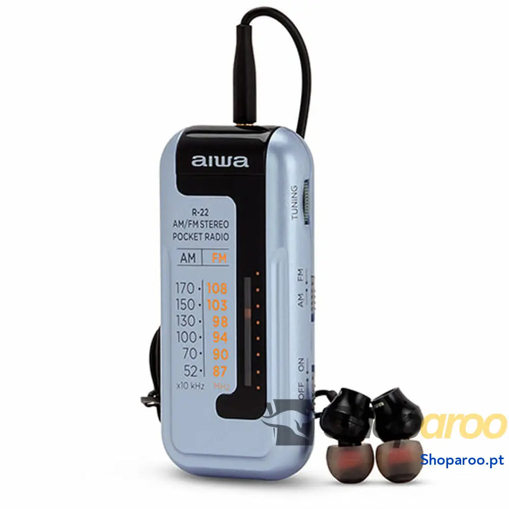 Rádio Aiwa R22SL Prateado