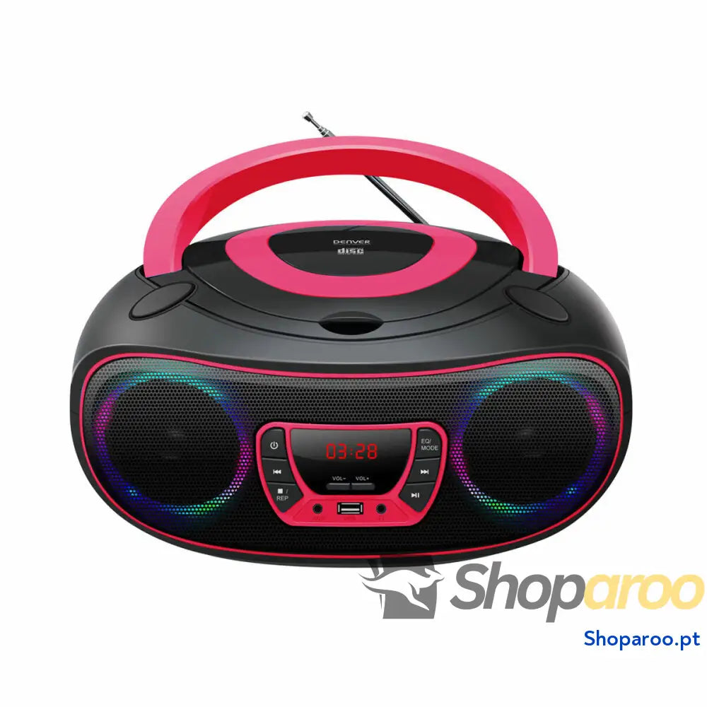 Rádio Cassete Denver Electronics TCL 212 LED
