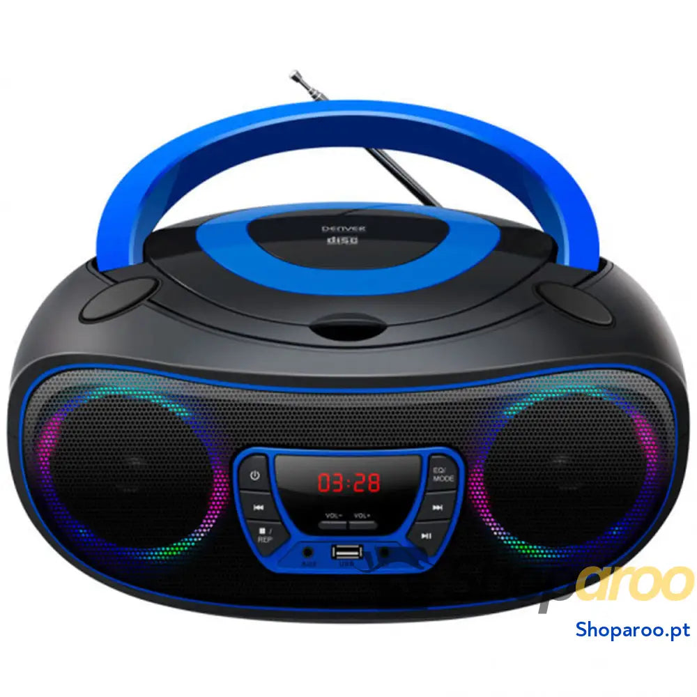 Rádio CD MP3 Denver Electronics 111141300011 Bluetooth LED LCD