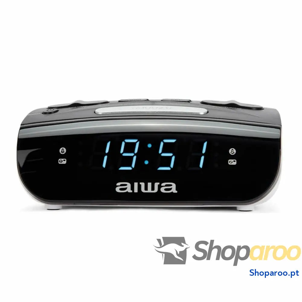 Rádio Despertador Aiwa CR 15 Preto