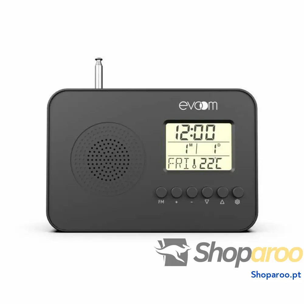 Rádio Evoom LEKIO Preto