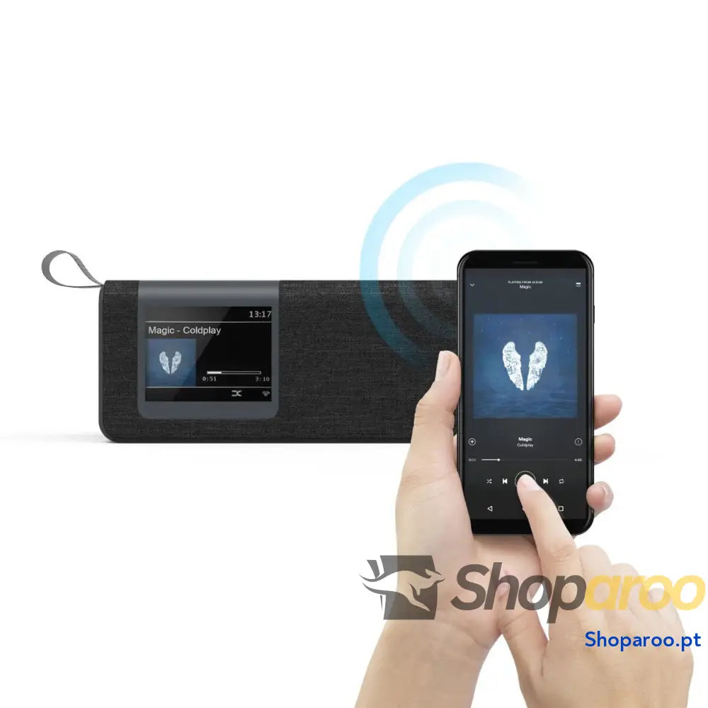 Rádio Hama DR200BT Preto
