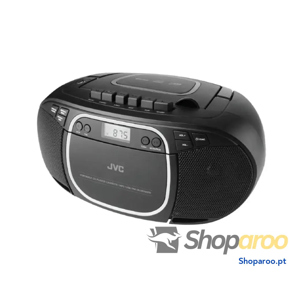 Rádio JVC RC E451B Preto