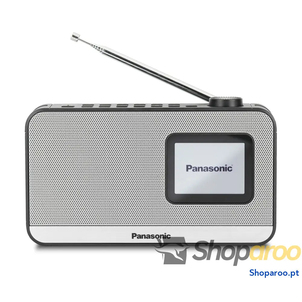 Rádio Panasonic Preto Preto/Cinzento