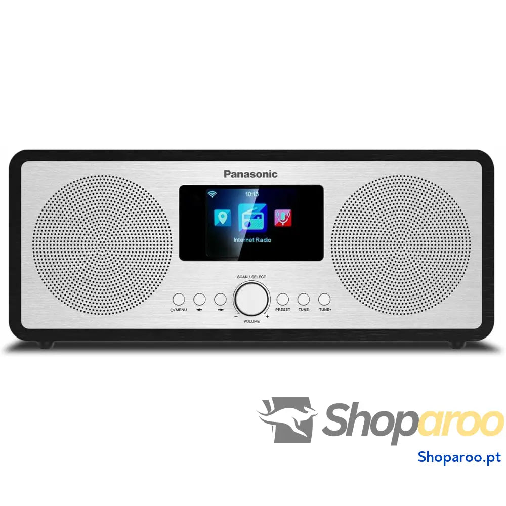 Rádio Panasonic RF D40EG K Preto FM Retro