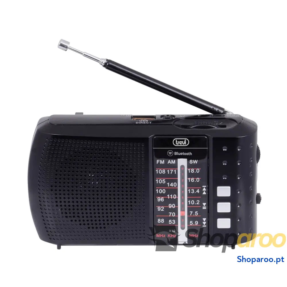 Rádio Portátil Bluetooth Trevi RA 7F20 BT Preto
