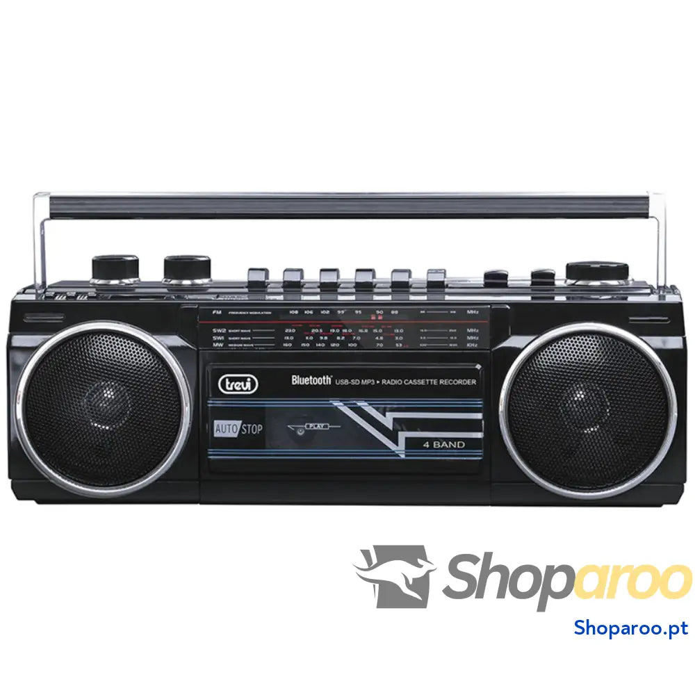 Rádio Portátil Bluetooth Trevi RR 501 BT Preto