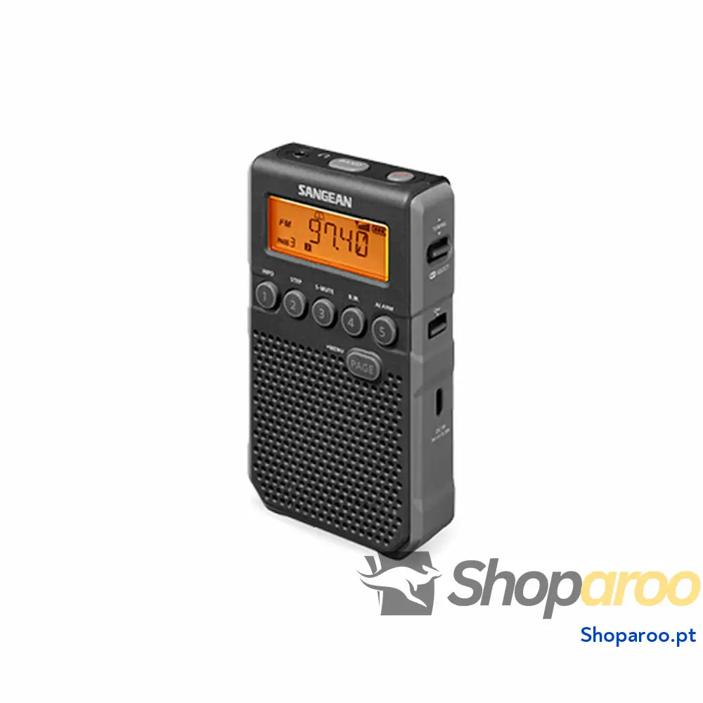 Rádio Portátil Digital Sangean SDT800BK