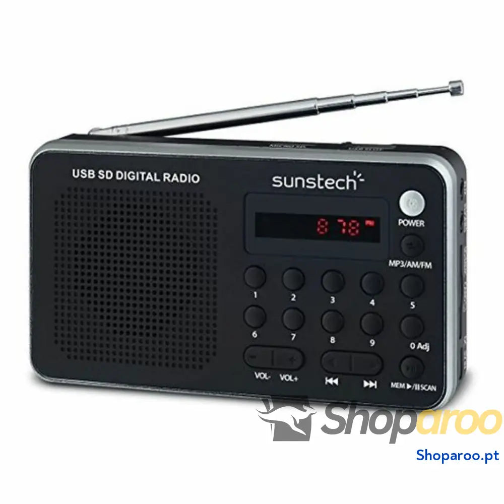 Rádio Portátil Digital Sunstech RPDS32SL Wi Fi
