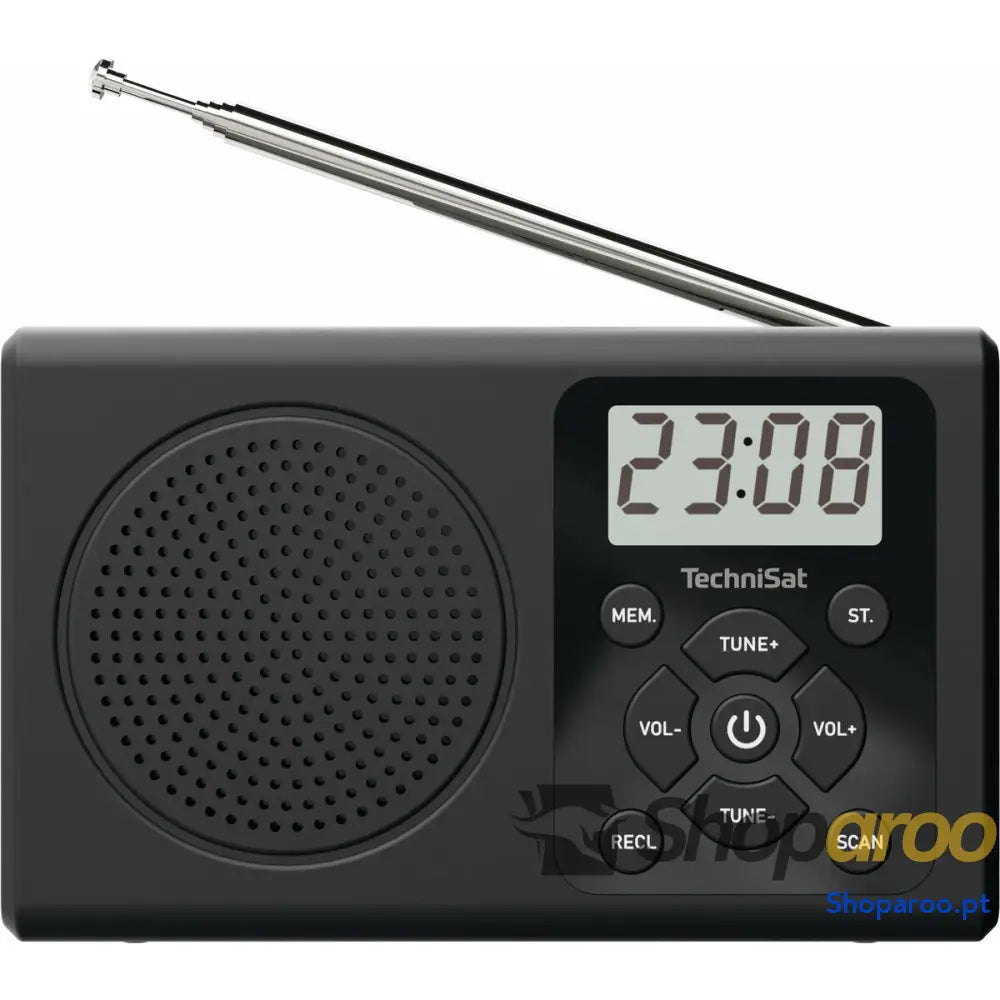 Rádio Portátil ELBE 76 5018 00 Preto