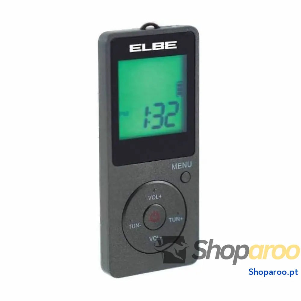 Rádio Portátil ELBE RF 95 Cinzento escuro Desportiva AM/FM