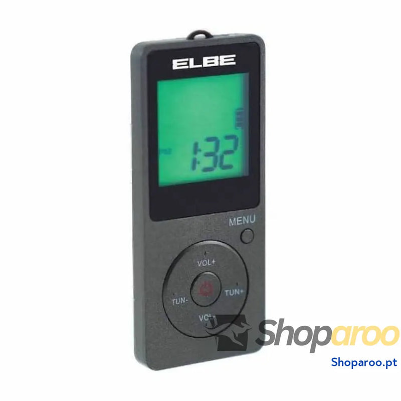 Rádio Portátil ELBE RF 95 Cinzento escuro Desportiva AM/FM