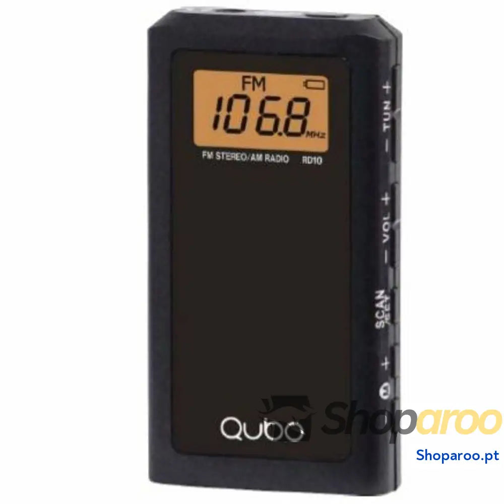 Rádio Portátil Qubo RD 10