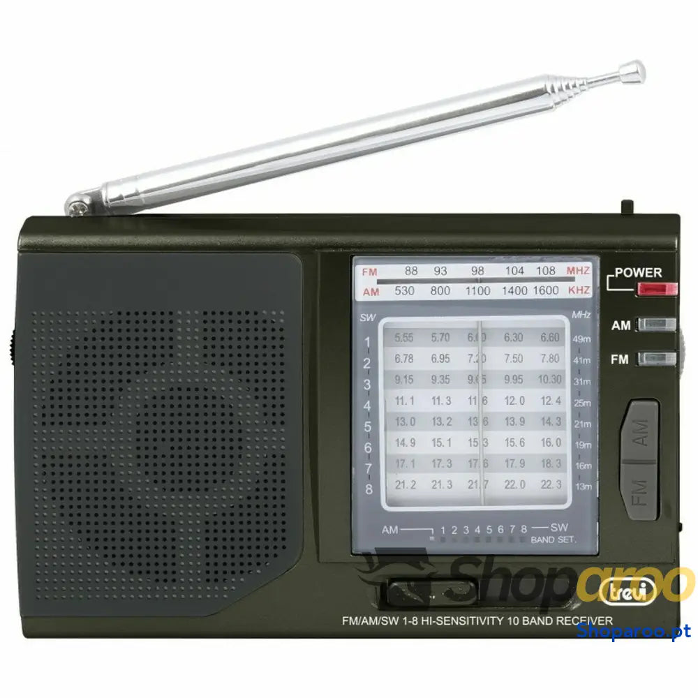 Rádio Portátil Trevi 0072800 Preto
