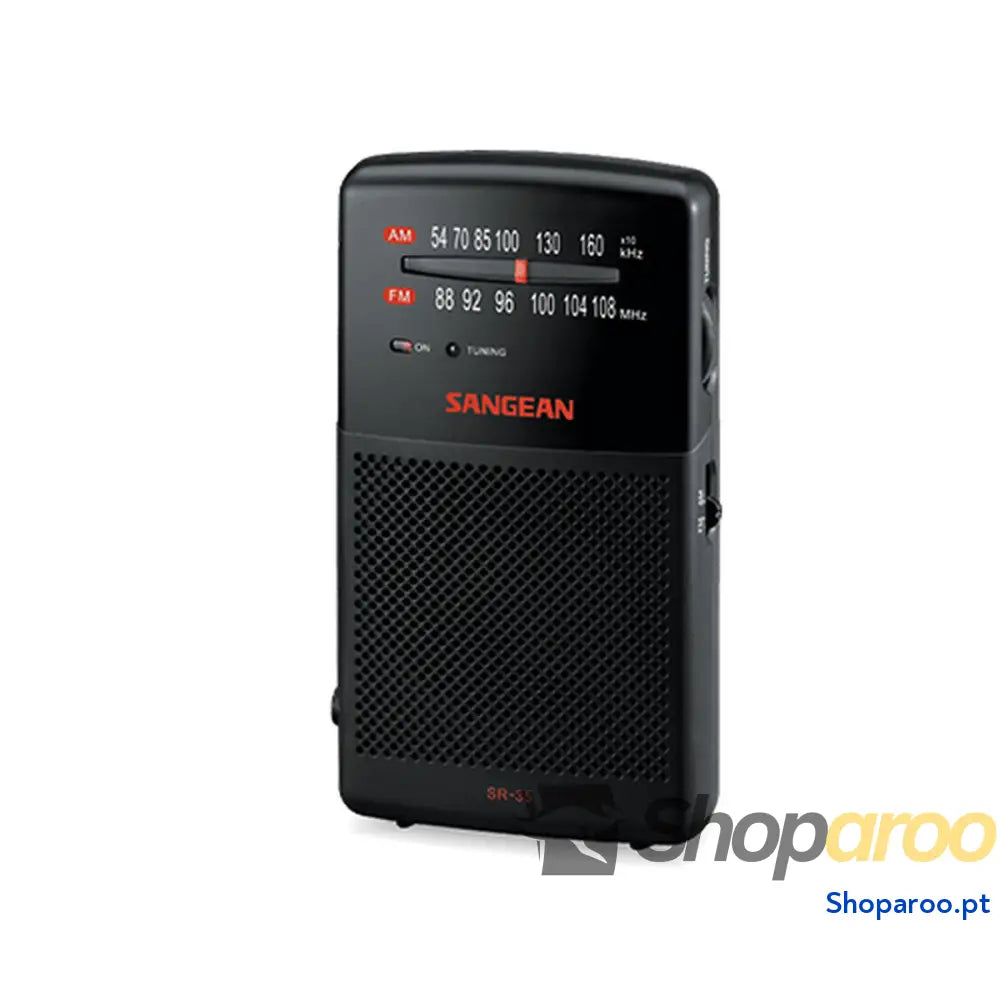 Rádio Sangean SR35B NEGRO Preto