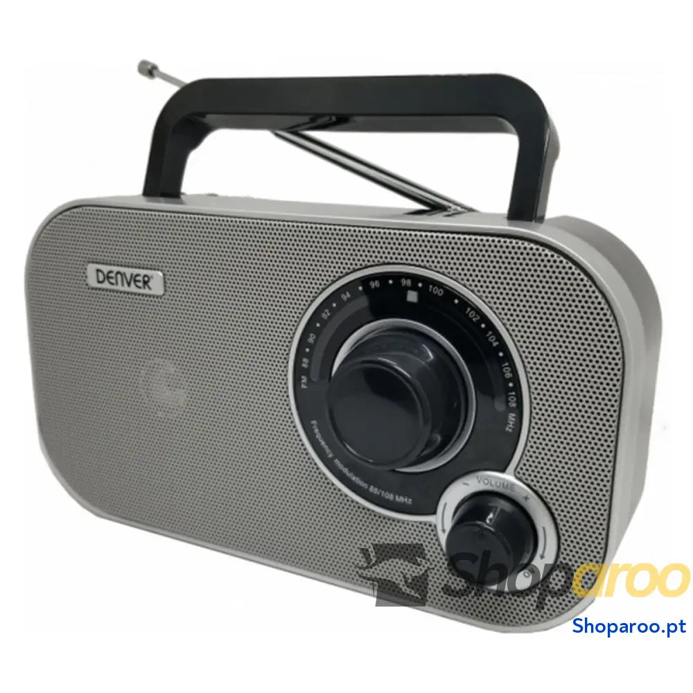 Rádio Transistor Denver Electronics TR 51 AM/FM Cinzento