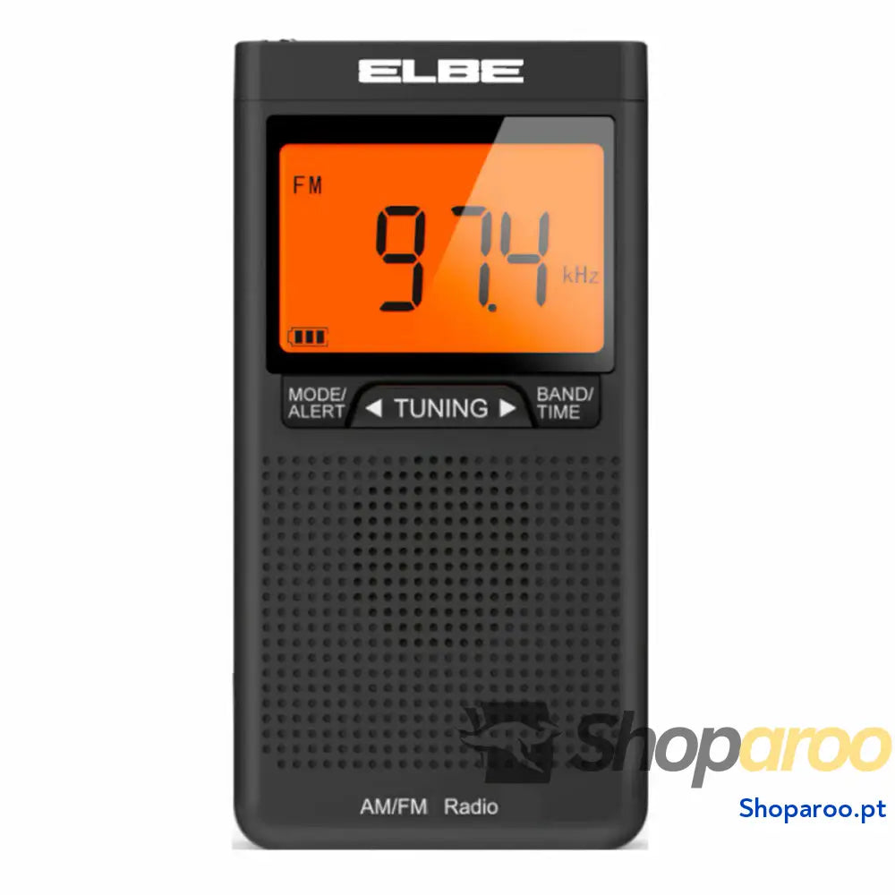 Rádio Transistor ELBE 05205651 Preto
