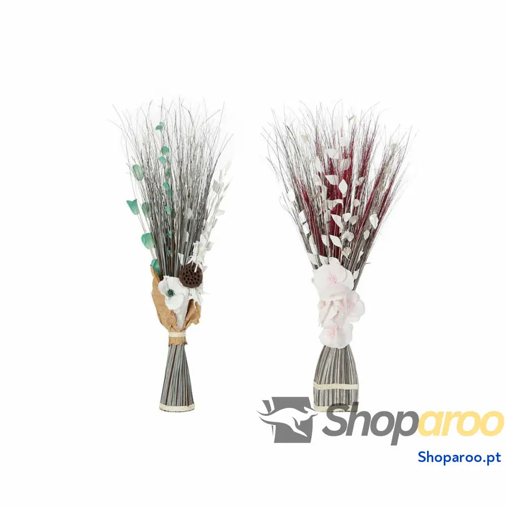 Ramo DKD Home Decor Bloemen Fibra de coco (2 pcs) (35 x 20 x 100 cm)