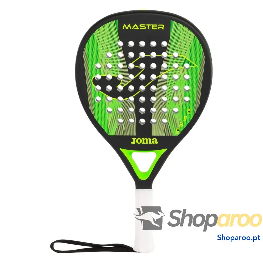 Raquete de Padel Joma Sport MASTER BK GR FL Preto Verde 38 mm