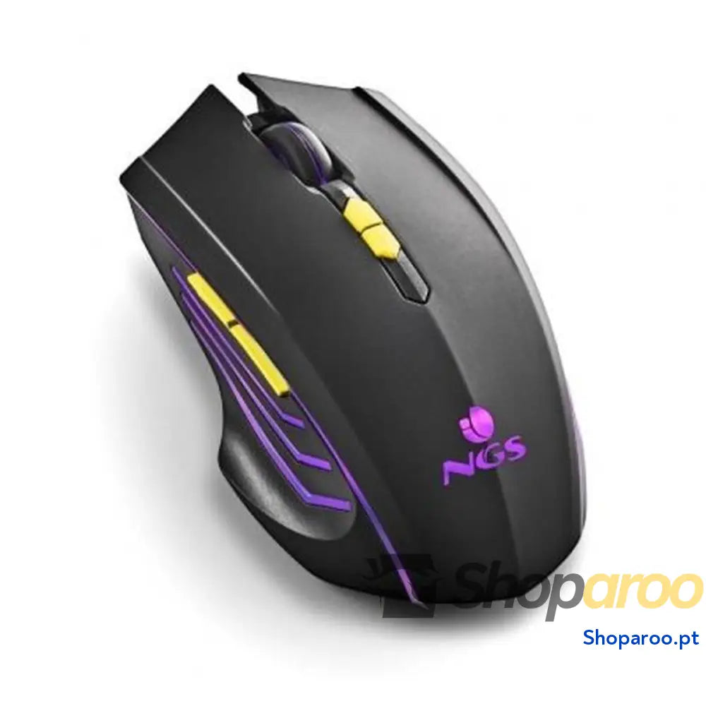 Rato Gaming NGS GMX-200 Preto 3200 DPI (1 Unidade)