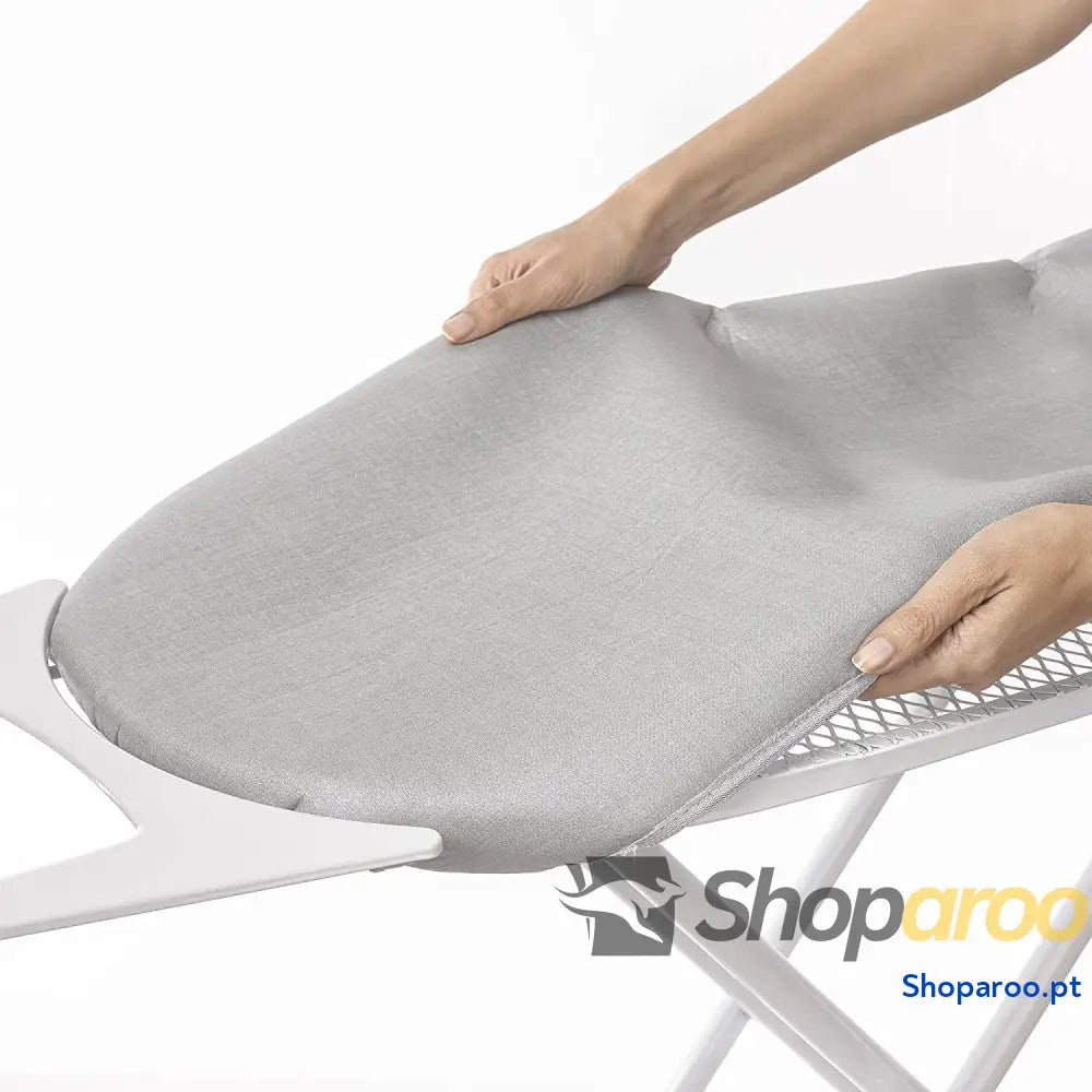 Capa tábua de passar universal capa ajuste EasyClip 3 camadas: Espuma mouletão tecido 100 % algodão | Gama M | Medida: