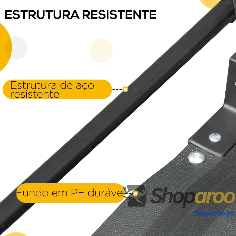 Reboque de carga para bicicletas 70L 40kg com refletores e bandeira