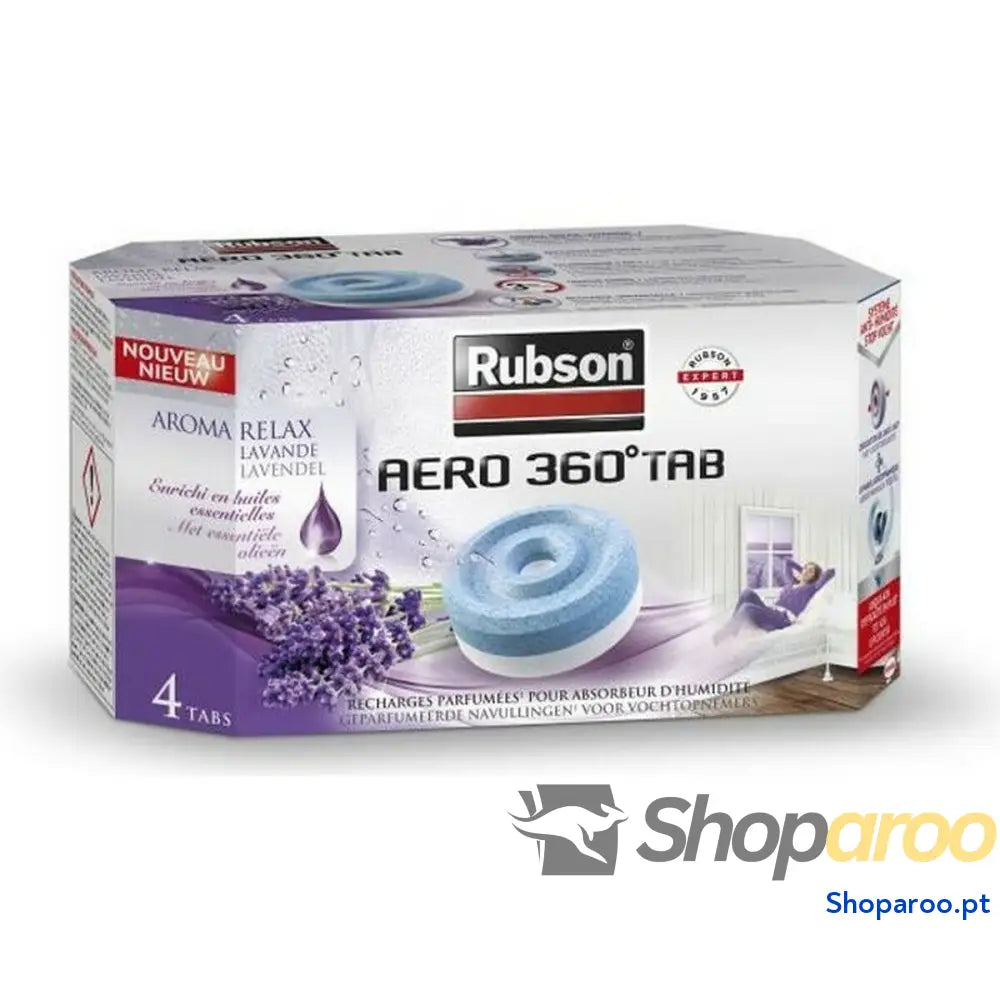 Recarga Rubson Aero 360 Desumidificador (4 uds)