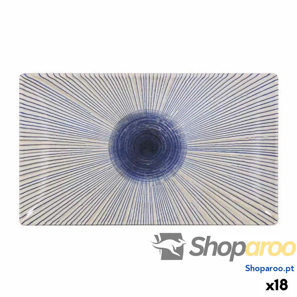 Recipiente de Cozinha La Mediterránea Irys Retangular 25 x 15 2 cm (18 Unidades) (25 cm)