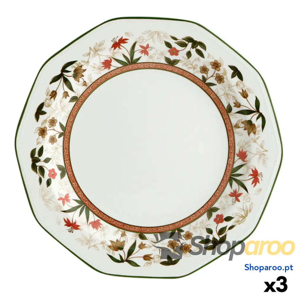 Recipiente de Cozinha Queen´s By Churchill Assam Redondo Branco Cerâmica servies (3 Unidades)