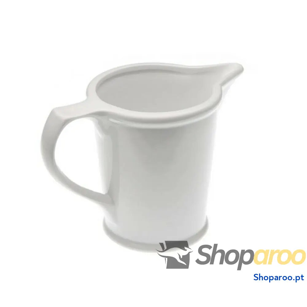 Recipiente de Leite Branca Porcelana