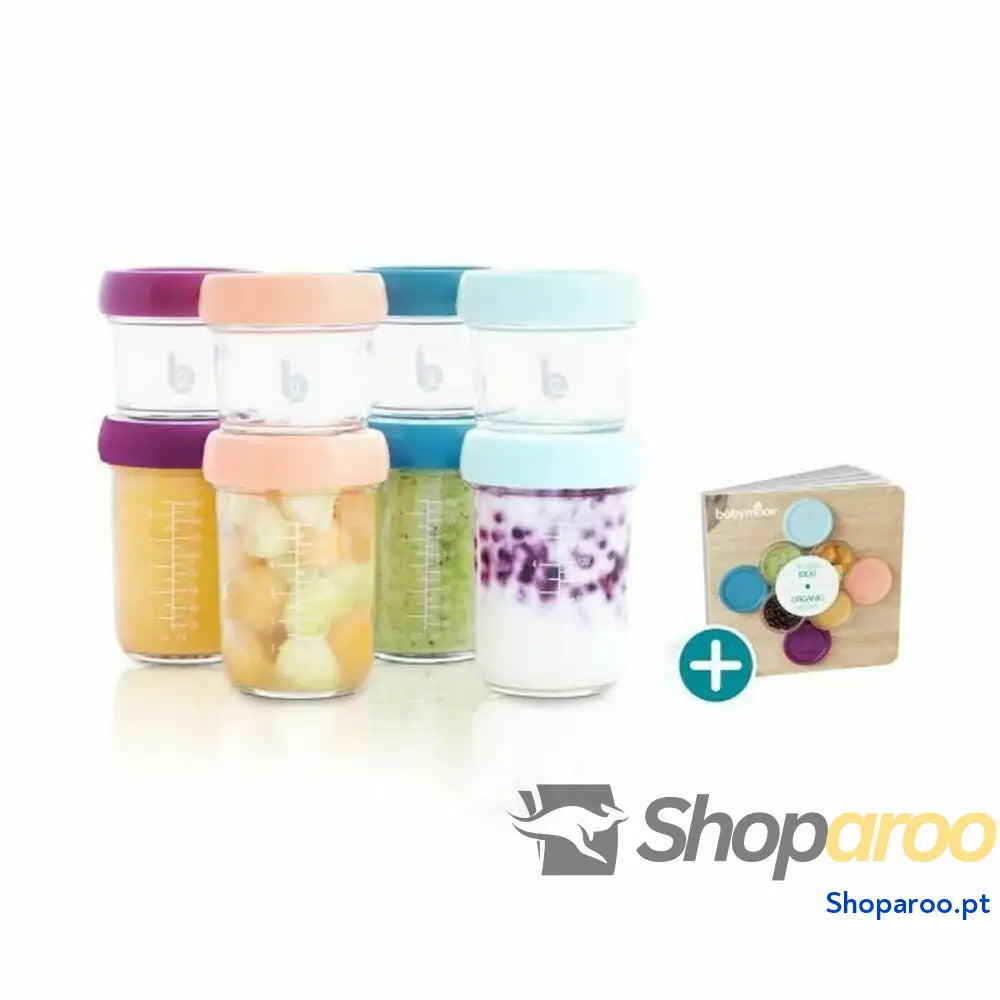 Recipiente para Conservar Alimentos Babymoov Airtight 8 Unidades