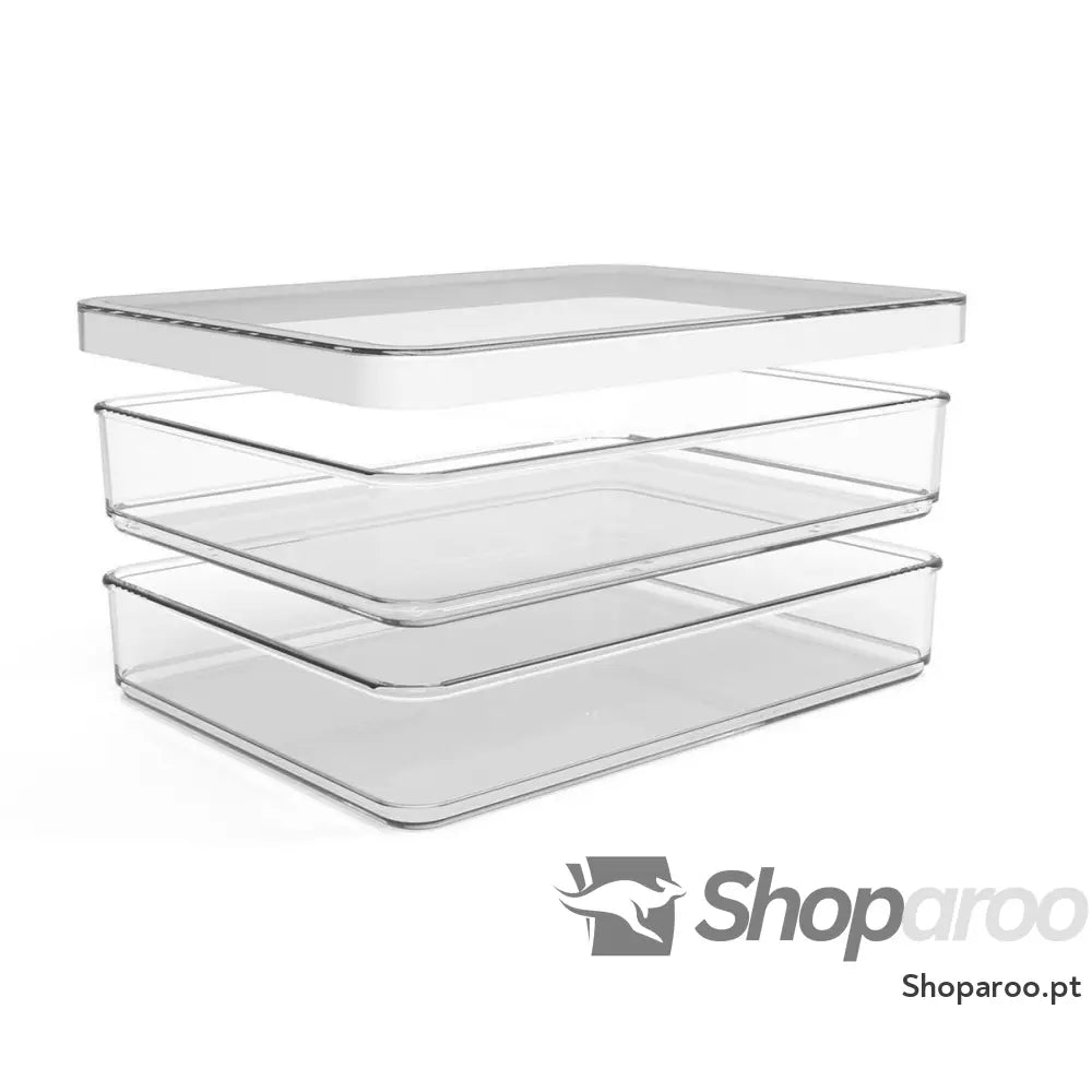 Recipiente para Conservar Alimentos Rotho Rondo Loft Branco Transparente 850 ml