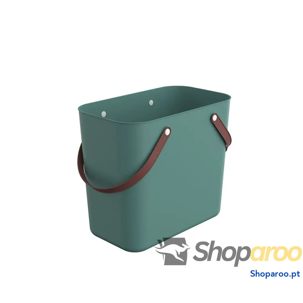Recipiente Rotho Albula Classic Green Verde 25 L