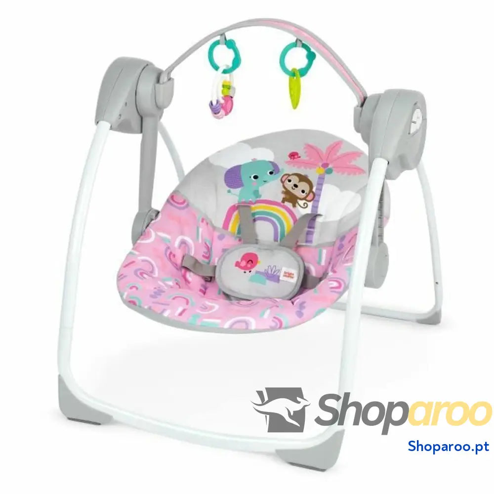 Rede para Bebé Bright Starts Pink Paradise Cor de Rosa
