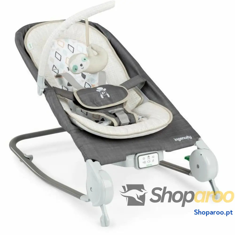 Rede para Bebé Ingenuity Happy Belly Cinzento