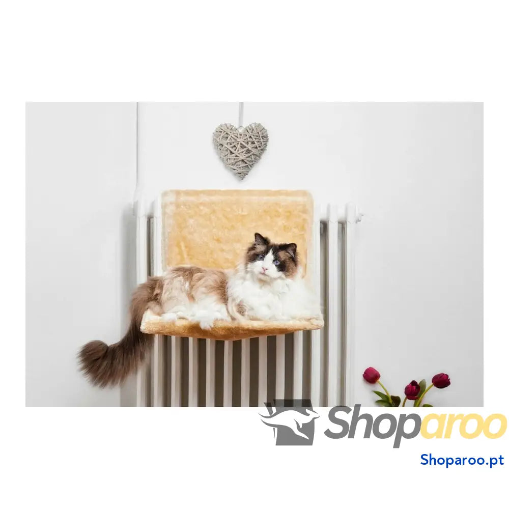 Rede Suspensa para Gatos Gloria Fiji Bege 45 x 26 x 31 cm